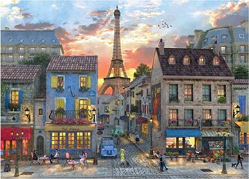 portada Puzzle Evening in Paris (en Inglés)