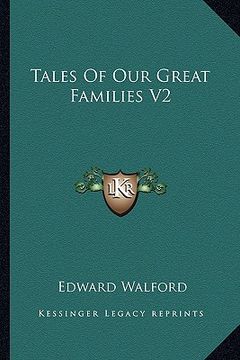 portada tales of our great families v2 (en Inglés)