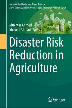 portada Disaster Risk Reduction in Agriculture (in English)
