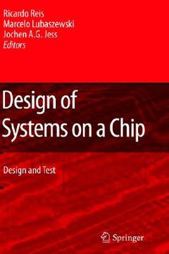 portada design of systems on a chip: design and test (en Inglés)