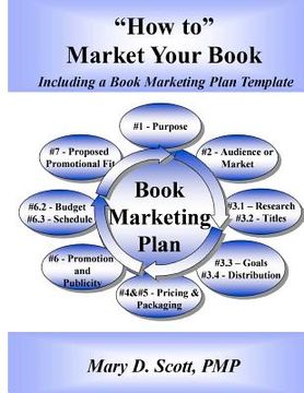 portada "how to" market your book - including a book marketing plan template (in English)