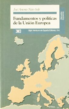 portada Fundamentos y politicas de la Union Europea (in Spanish)