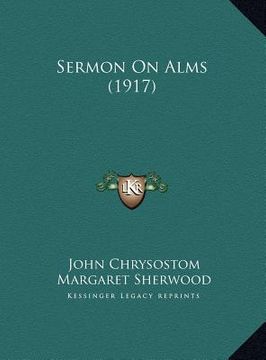 portada sermon on alms (1917) (in English)