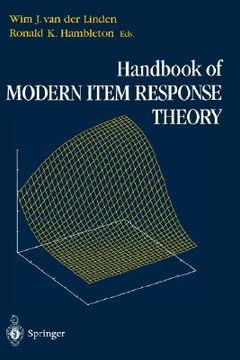 portada handbook of modern item response theory
