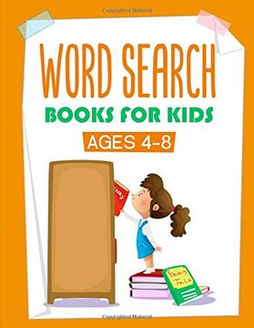 portada Word Search Books for Kids Ages 4-8: More Than 1000 Words, fun and Challenging Puzzles That Improve Your Kids Would Enjoy While Improve Their Vocabulary Ranges and Comprehensions. 