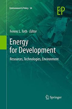 portada Energy for Development: Resources, Technologies, Environment (en Inglés)