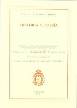portada Historia y Poesía. (Discursos. ) (in Spanish)