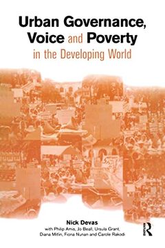 portada Urban Governance Voice and Poverty in the Developing World (en Inglés)