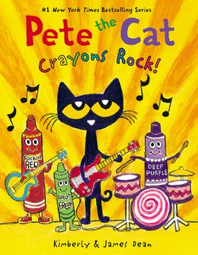 portada Pete the Cat: Crayons Rock! (en Inglés)
