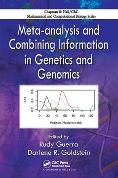 portada Meta-Analysis and Combining Information in Genetics and Genomics (en Inglés)