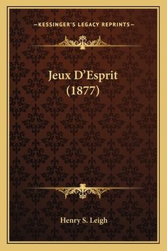 portada Jeux D'Esprit (1877) (en Francés)