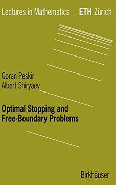 portada Optimal Stopping and Free-Boundary Problems (Lectures in Mathematics. Eth Zürich) 