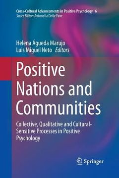 portada Positive Nations and Communities: Collective, Qualitative and Cultural-Sensitive Processes in Positive Psychology (en Inglés)
