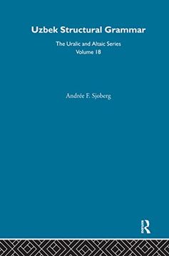 portada Uzbek Structural Grammar (en Inglés)