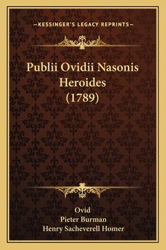 portada Publii Ovidii Nasonis Heroides (1789) (en Latin)