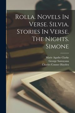 portada Rolla. Novels In Verse. Silvia. Stories In Verse. The Nights. Simone (en Inglés)