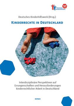 portada Kinderrechte in Deutschland (en Alemán)