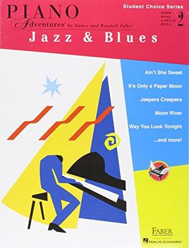 portada Faber Piano Adventures - Student Choice Series: Jazz & Blues Level 2 (in English)