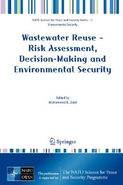 portada wastewater reuse: risk assessment, decision-making and environmental security (en Inglés)