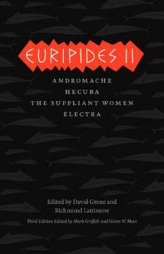 portada euripides ii: andromache, hecuba, the suppliant women, electra (en Inglés)