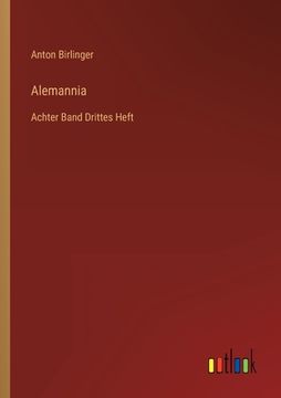 portada Alemannia: Achter Band Drittes Heft (in German)