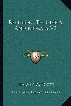 portada religion, theology and morals v2 (en Inglés)