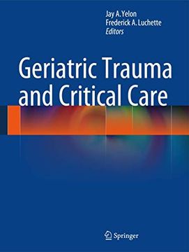 portada Geriatric Trauma and Critical Care (en Inglés)
