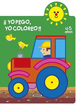 portada Yo Pego, yo Coloreo! 4-5 Años
