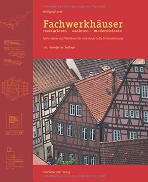 portada Fachwerkhäuser Restaurieren - Sanieren - Modernisieren. (en Alemán)