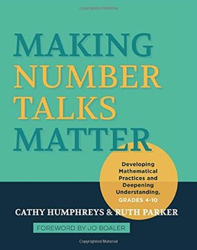 portada Making Number Talks Matter: Developing Mathematical Practices and Deepening Understanding, Grades 3-10 (in English)