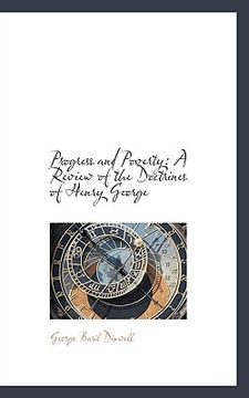 portada progress and poverty: a review of the doctrines of henry george (en Inglés)