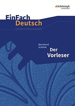 portada Einfach Deutsch: Einfach Deutsch/Schlink/Der Vorleser um (en Alemán)