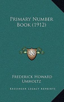 portada primary number book (1912) (en Inglés)