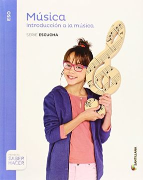 portada MUSICA + CD 1 ESO SANTILLANA