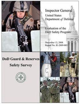 portada Evaluation of the DoD Safety Program - DoD Guard & Reserves Safety Survey (en Inglés)