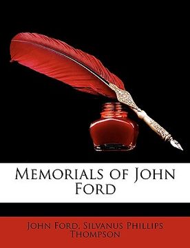 portada memorials of john ford (en Inglés)