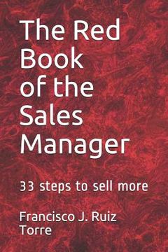 portada The Red book of the Sales Manager: 33 steps to sell more (en Inglés)