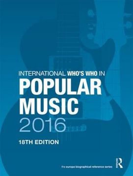 portada International Who's Who in Popular Music 2016 (en Inglés)