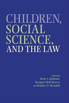 portada Children, Social Science, and the law (en Inglés)