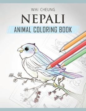 portada Nepali Animal Coloring Book (en Inglés)