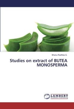 portada Studies on extract of BUTEA MONOSPERMA