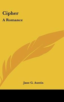 portada cipher: a romance (en Inglés)