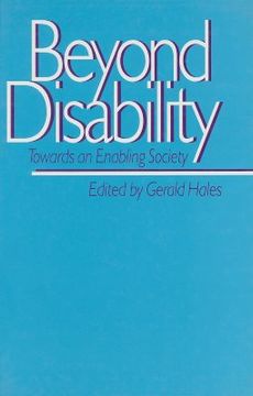 portada beyond disability: towards an enabling society (en Inglés)