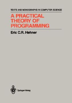 portada a practical theory of programming (en Inglés)
