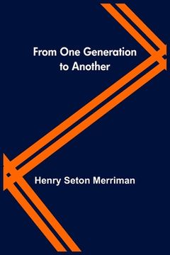 portada From One Generation to Another (in English)