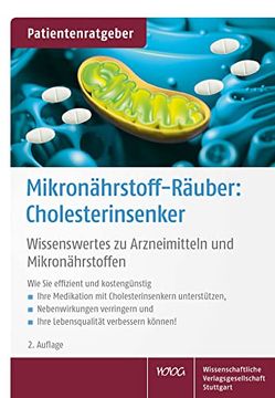 portada Mikronährstoff-Räuber: Cholesterinsenker (en Alemán)