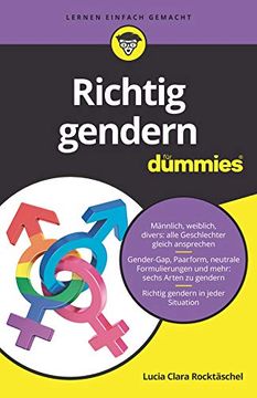 portada Richtig Gendern für Dummies (in German)