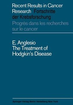 portada the treatment of hodgkin s disease (in English)