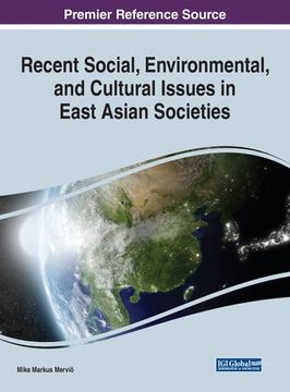 portada Recent Social, Environmental, and Cultural Issues in East Asian Societies (en Inglés)