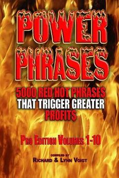 portada Power Phrases Pro Edition - (Complete Series 1-10): 5000 Power Phrases That Trigger Greater Profits (en Inglés)